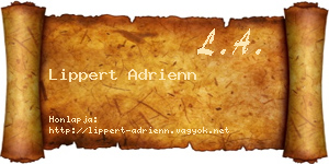 Lippert Adrienn névjegykártya
